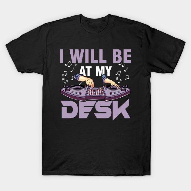 DJ Disco Club Mixboard T-Shirt by Tobias Store